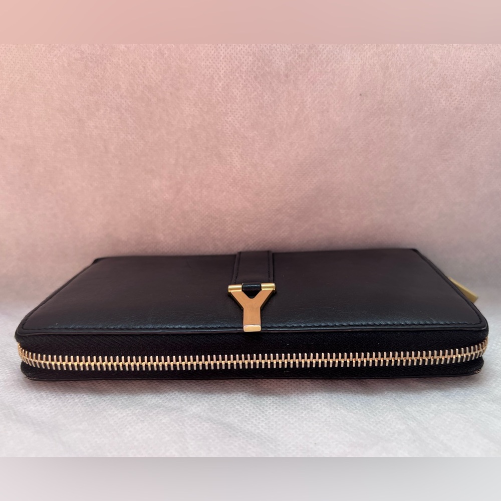 Yves Saint Laurent Ligne Y Leather Wallet - Picture 2 of 10